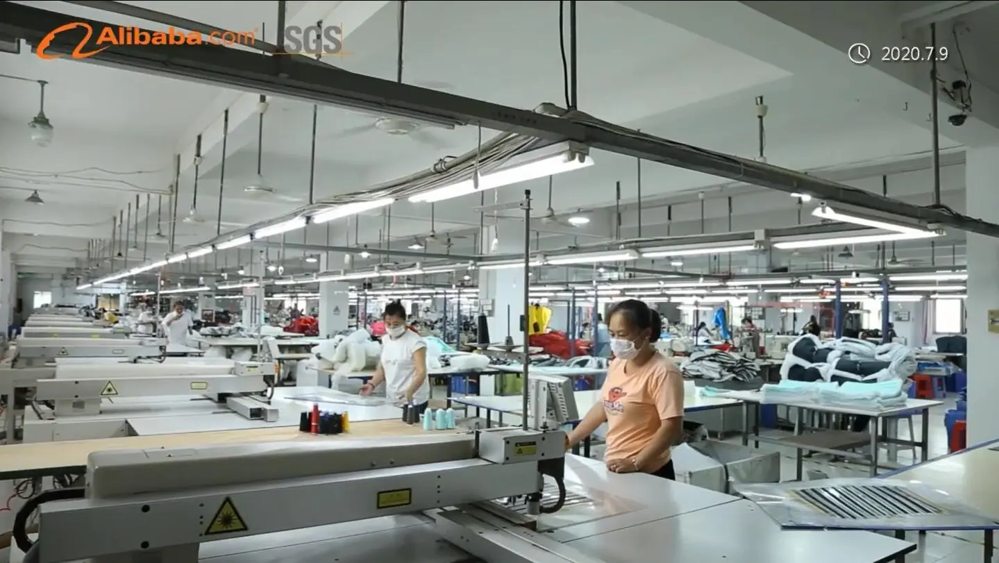 Garment sewing floor from the company photo archive